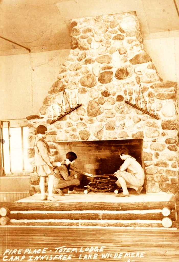 Camp Innisfree - Vintage Postcard (newer photo)